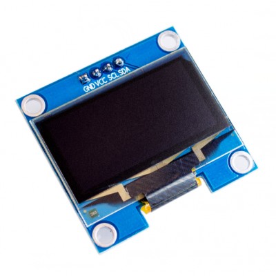 0.96 Inch I2C/IIC 128x64 OLED Display Module 4 Pin - White Color
