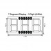 0.56 inch Red 3 Digit 7 Segment LED Display CC 12pin - Pack of 2