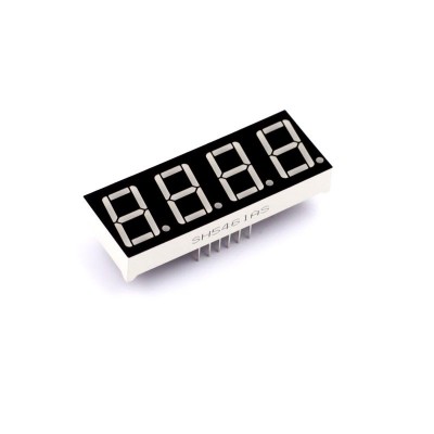 0.56 inch Red 4 Digit 7 Segment LED Display CC 12pin