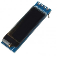 0.91 inch I2C/IIC 128x32 Serial 4-Pin OLED Display Module - White