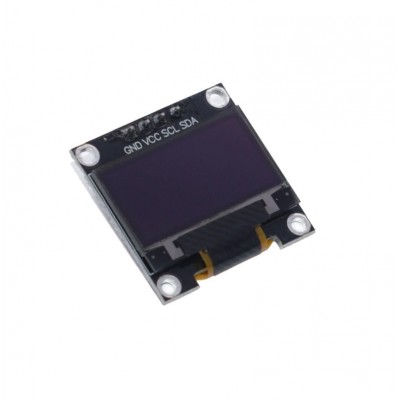 Module Iv Blue 2.44 cm (0.96 Inch) I2C/IIC 128x64 OLED Display Module 4 Pin - Yellow ...