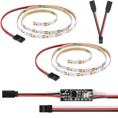 1 set LED Strips and LED Controller with Y-cable