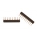 100K ohm 10 Pin Resistor Network - SIP