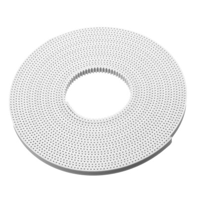 10M GT2 Width 6mm White Open Timing Belt For 3D Printer