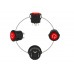12V DC Round Push Button ON-OFF Switch For Ride On Electric Bikes And Cars