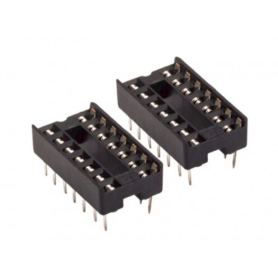 14 Pin IC Base (DIP) - 2 Pieces Pack