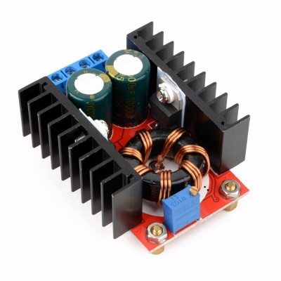 150W DC-DC Step-Up Boost Converter 10-32V to 12-35V 6A Adjustable Power Supply Module 150W DC-DC Step-Up Boost Converter 10-32V to 12-35V 6A Adjustable Power Supply Module