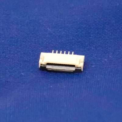 1mm Pitch 6 Pin FPCFFC SMT Flip Connector 1mm Pitch 6 Pin FPCFFC SMT Flip Connector