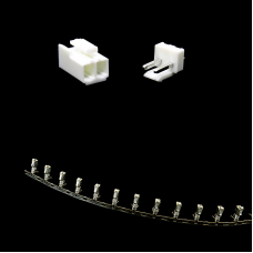 2 Pins 3.96mm Pitch JST-VH Connector With Housing - 5 Pieces Pack