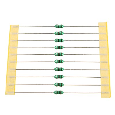 2.7uH 1/2W 0410 Color Ring Axial Lead Type Inductor - (10 Pieces Pack) 2.7uH 1/2W 0410 Color Ring Axial Lead Type Inductor - (10 Pieces Pack)