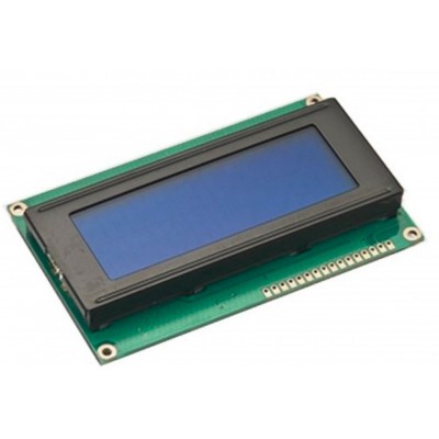 20x4 Character (Blue) LCD Display