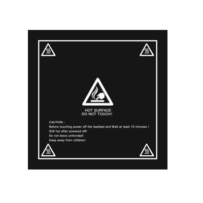 220 x 220 x 0.5 mm 3D Printer Hot Bed Tape Sticker Build Plate Tape