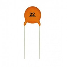 22pF 50V Ceramic Capacitor - 5 Pieces pack