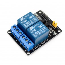 2 Channel 24V Relay Module with Optocoupler