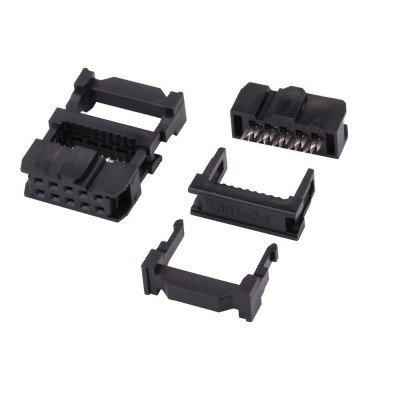 DC3 10 Pin 2.54mm Straight Female IDC Socket