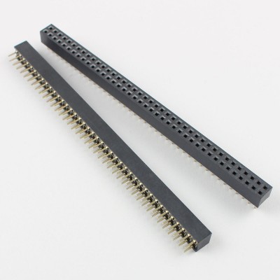 2x40 Pin 2.54mm Pitch Female Berg Strip - Break Away Header - Straight 2x40 Pin 2.54mm Pitch Female Berg Strip - Break Away Header - Straight