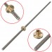 300mm Trapezoidal Single Start Lead Screw 8mm Thread 2mm Pitch Lead Screw with Copper Nut