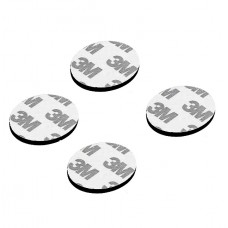 3M 40mm Dia Multipurpose Double Sided Sponge Glue Adhesive Dash pad for GPS-4Pcs.