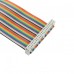 40 Pin Colorful Rainbow GPIO Female to Female Cable 20CM for Raspberry Pi