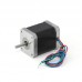 42HS60-1206 NEMA 17 6.5Kg-cm Stepper Motor- Round Type