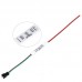 5-24V MINI 3Key LED Controller for WS2811 WS2812B LED Light Strip with White DC 5.5*2.1 Jack