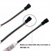 5-24V MINI 3Key LED Controller for WS2811 WS2812B LED Light Strip with White DC 5.5*2.1 Jack