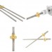 500mm Trapezoidal 4 Start Lead Screw 10mm Thread 2mm Pitch Lead Screw with Copper Nut