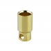 8mm Gold Plated Bullet Connector Male-Female Pair