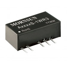 A0503S-1WR3 Mornsun 5V to ±3.3V DC-DC Converter 1W Power Supply Module - SIP Package