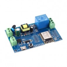 AC90-250V ESP8266, Wireless WIFI Relay, Module 1 Channel ESP-, 12F Wifi Development, Board AC/DC 5V/7-28V/5-, 80V Power Supply
