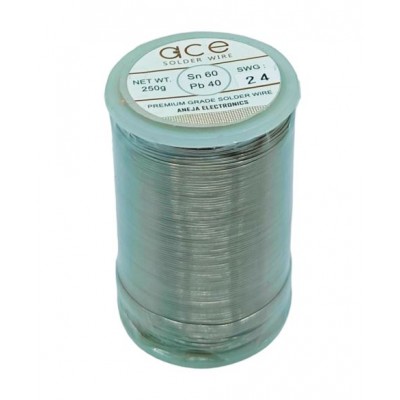 ACE 250gm 24 Gauge (Premium) 60/40 Grade Solder Wire