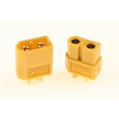 XT60 Male-Female Connector Pair for Lipo Battery