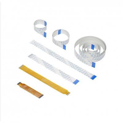 Arducam Camera Ribbon Flex Extension Cable Set (7Pcs), 5.9 7.87 11.8 19.69 39.37 for Raspberry Pi