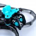 Axisflying cineon C35 V2 / 3.5inch indoor cinewhoop / cinematic shooting frame kit GPS TPU With GPS TPU and Clear Blue-Green