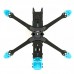 Axisflying MANTA5 / 5inch Fpv Freestyle Squashed X Frame Kit