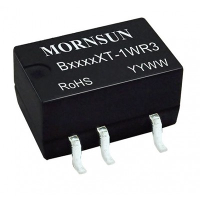 B0505XT-1WR3 Mornsun 5V to 5V DC-DC Converter 1W Power Supply Module - Compact SMD Package B0505XT-1WR3 Mornsun 5V to 5V DC-DC Converter 1W Power Supply Module - Compact SMD Package