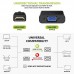 Black 1080P Micro HDMI to VGA Video Converter Adapter Cable For PC Monitor Projector HDTV with 15CM Cable