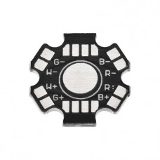 Black 20MM 8PIN RGBW LED Aluminum Heatsink