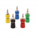 Blue S4828 Brass Banana Jack Socket M4 24A 30-60V