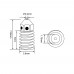 Brass Nozzle for Bambu Lab A1 mini