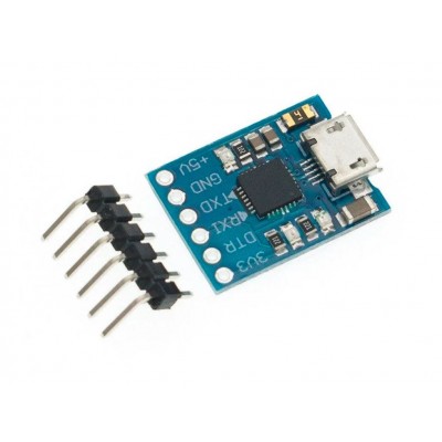 CP2102 Micro USB to UART TTL Module Serial Converter UART STC Replace FT232 - 6 Pin