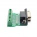 DB9 Female Screw Terminal to RS232 RS485 Conversion Board