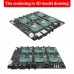 DeskPi Super6C Cluster Mini-ITX board for Raspberry Pi CM4 & CM5