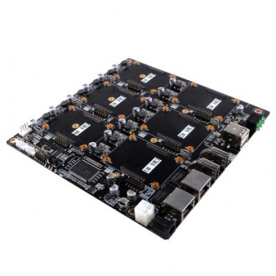 DeskPi Super6C Cluster Mini-ITX board for Raspberry Pi CM4 & CM5