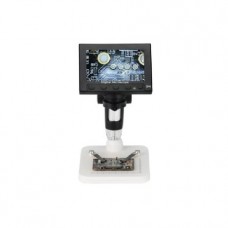 DM4 1000x 2.0MP USB Digital Electronic Microscope 4.3LCD Display for PCB Motherboard Repaire Plastic Stent