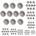 Set of M3 X 20MM Socket Head Cap (Allen) Bolt and Nut - 5 Pieces pack Set of M3 X 20MM Socket Head Cap (Allen) Bolt and Nut - 5 Pieces pack