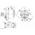 Ebike MY1016Z3 24V 350W Gear DC Motor - 324 RPM (GB)