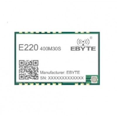 EBYTE E220-400M30S LLCC68 433MHz 470MHz LoRaWAN Wireless RF Module 30dBm SPI 10km IPEX Stamp Hole SMD Transmitter Long Range IoT Min