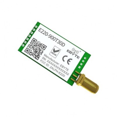 EBYTE E220-900T30D Ebyte LLCC68 Wireless Transmitter Module 915MHz LoRa RF Module EBYTE E220-900T30D Ebyte LLCC68 Wireless Transmitter Module 915MHz LoRa RF Module