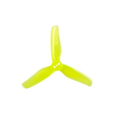 Foxeer DalProp Cyclone Triblade T3028 Propeller 4 Pair CW+CCW-Crystal Fluorescent Green